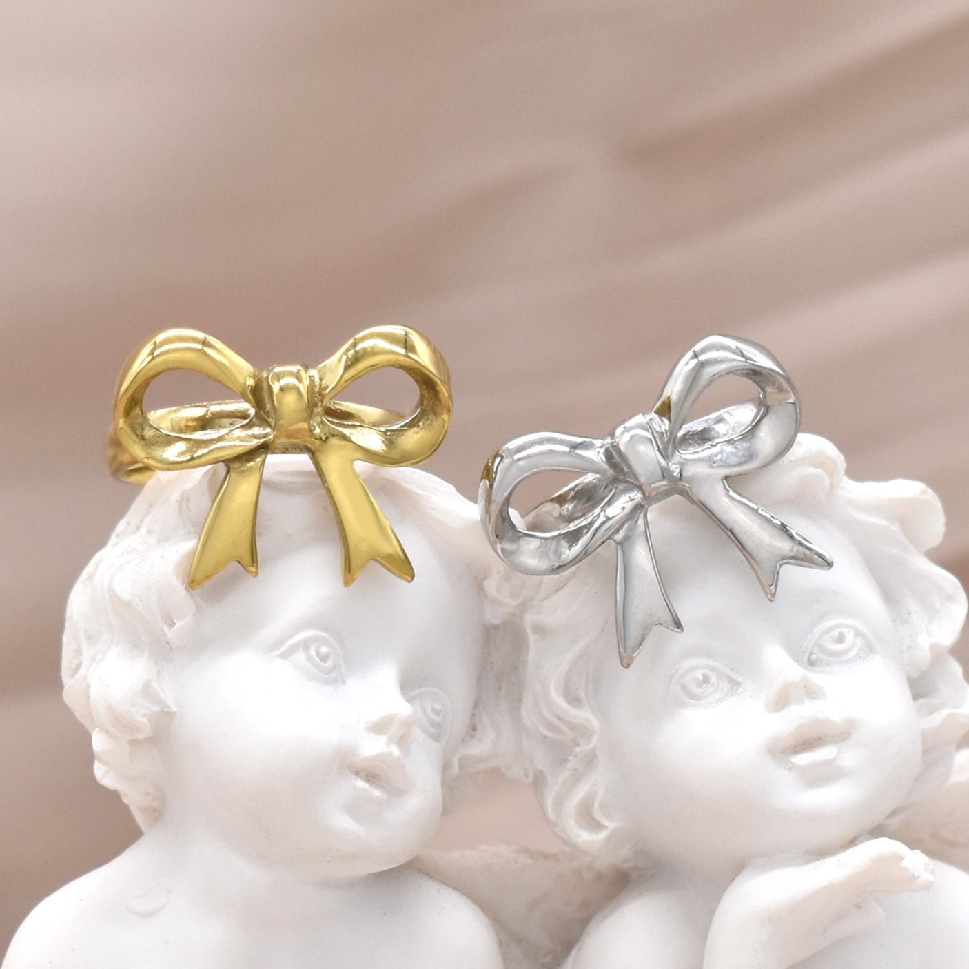 ステンレス316L フェミニンリボンリング – JOSS DROPS