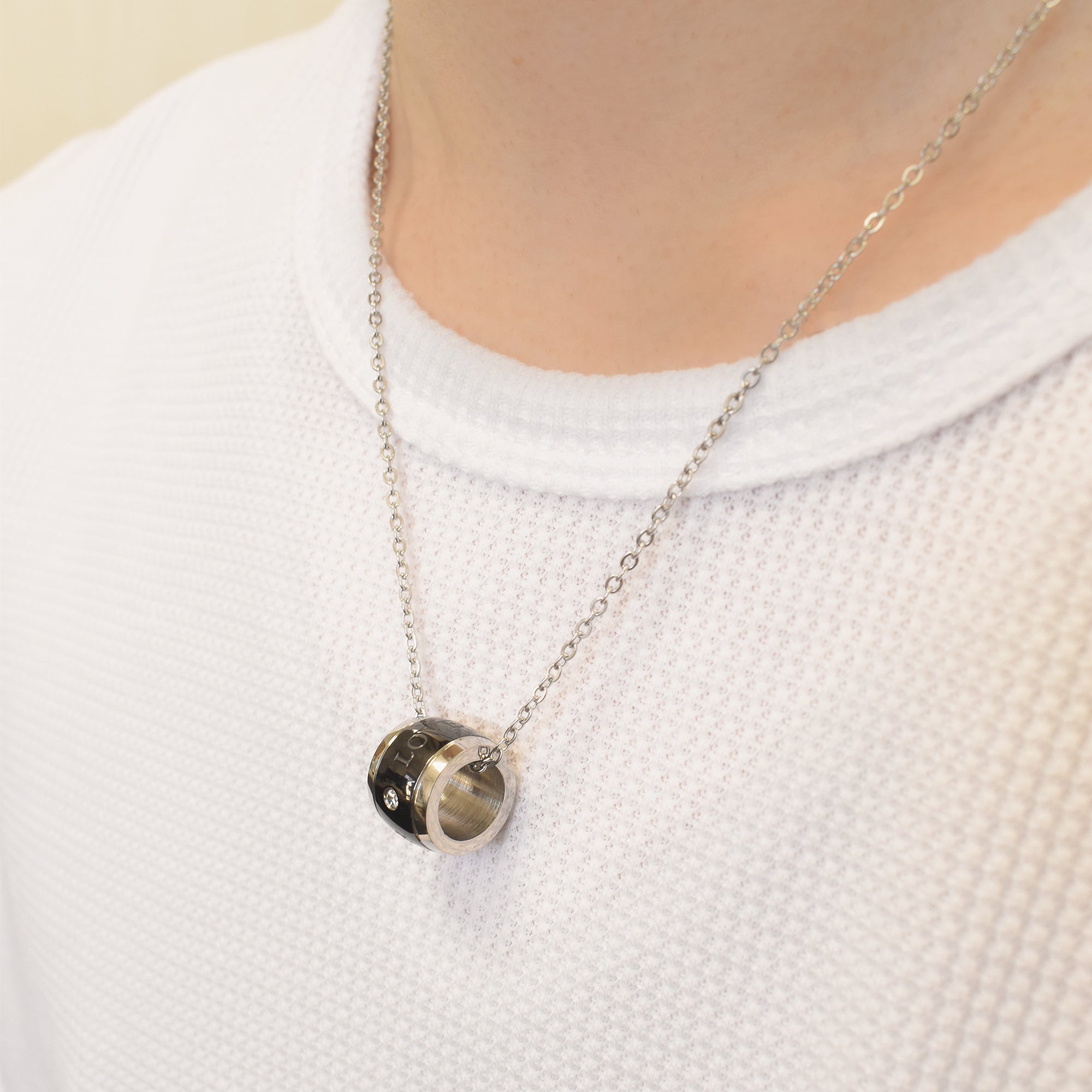 ステンレス316L バレルペアネックレス – JOSS DROPS