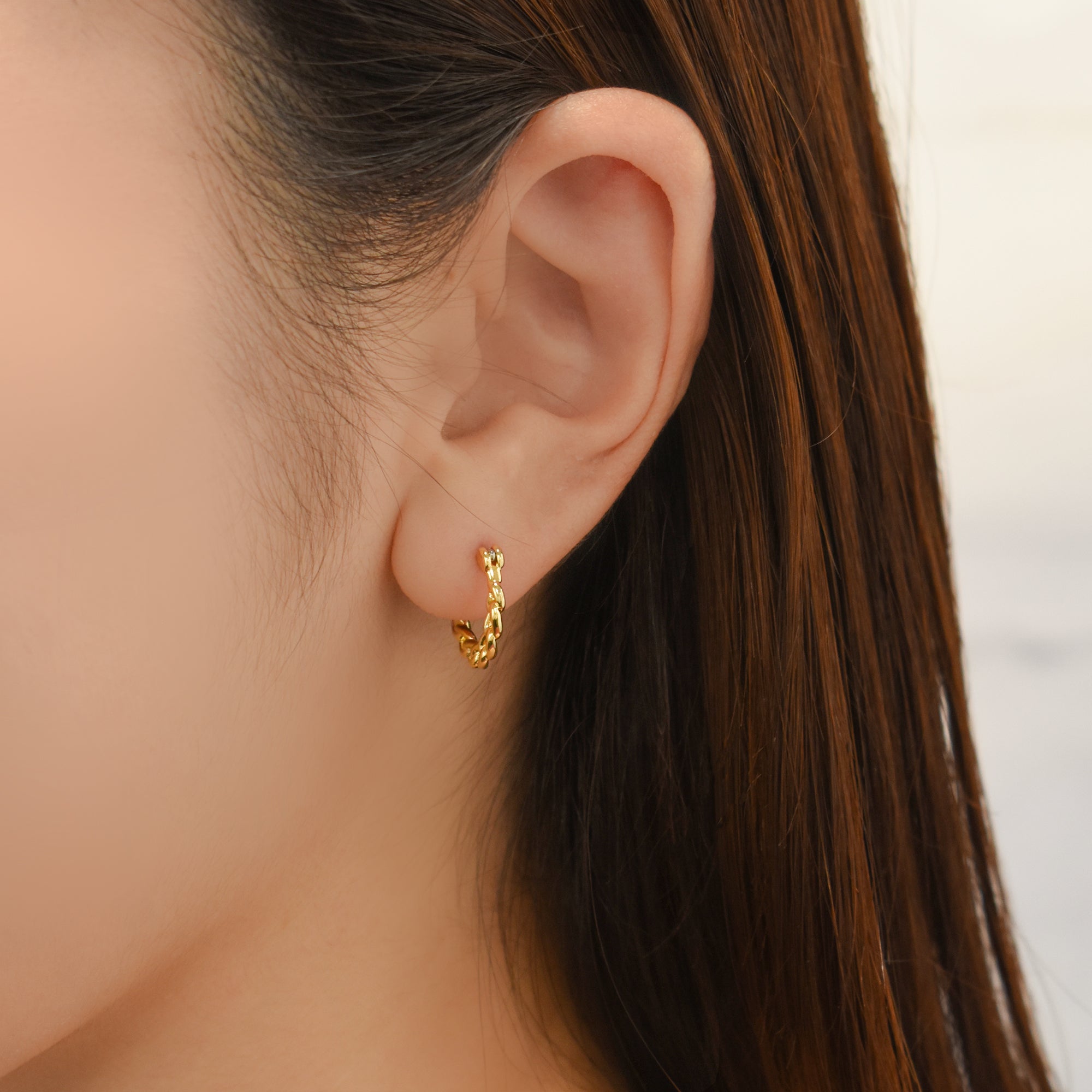 チェーン モチーフ ワンタッチ フープ BP 16G – JOSS DROPS